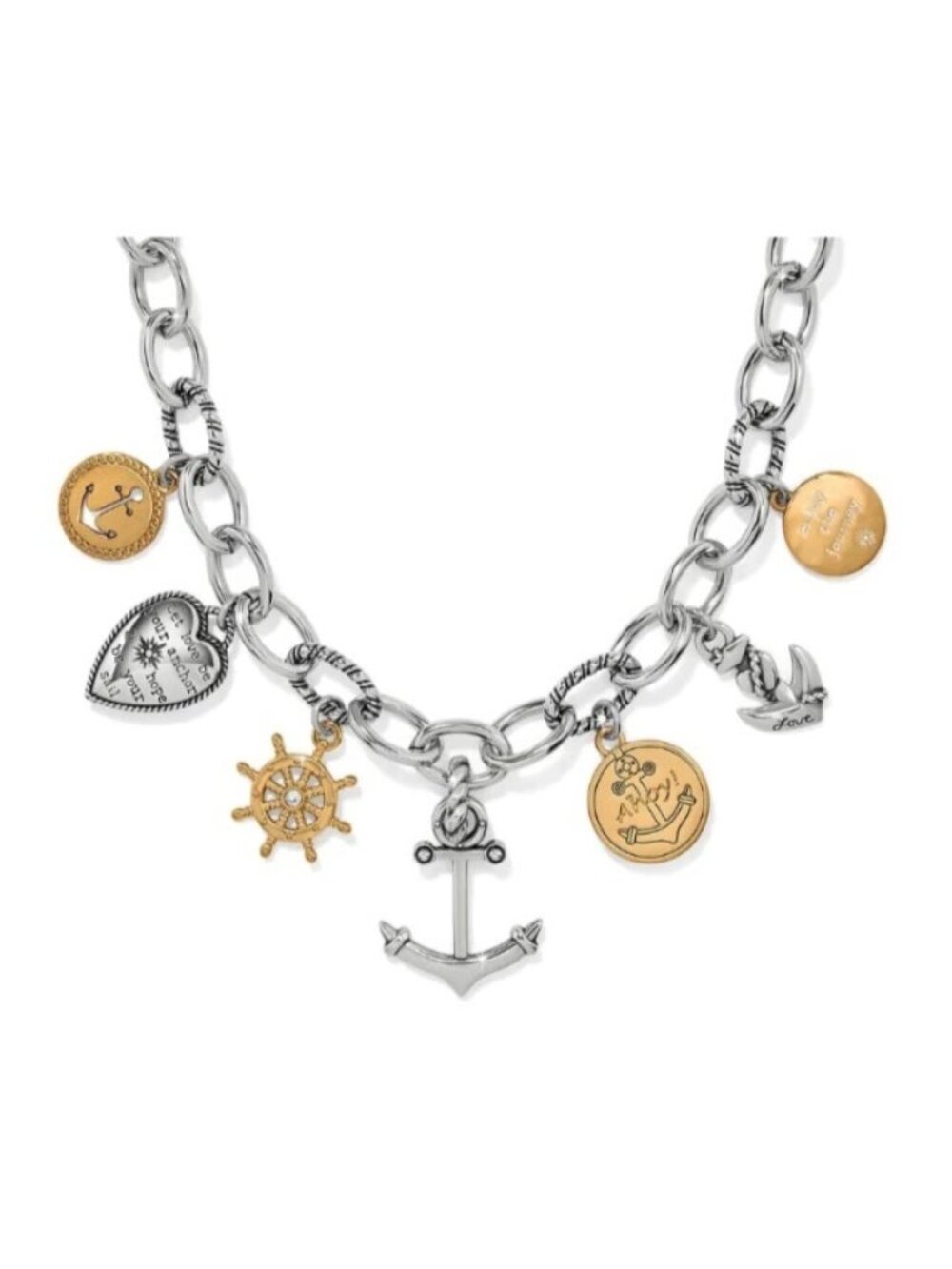 Brighton Anchors Aweigh Necklace NWT  $248   JM0016